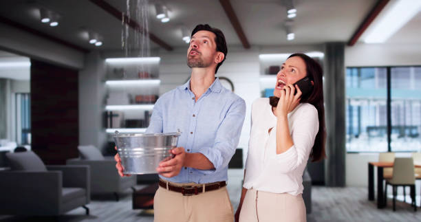 Water damage restoration process in NJ